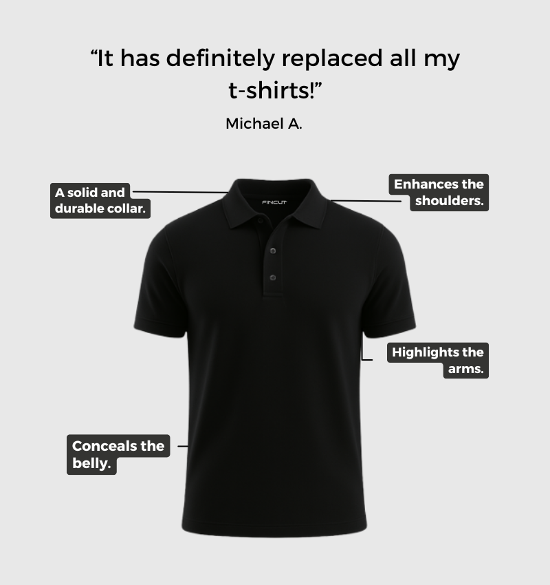 Pack of 6 Polo Shirts - Navy blue