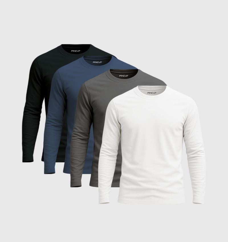 Pack of 4 Long Sleeves - Essential