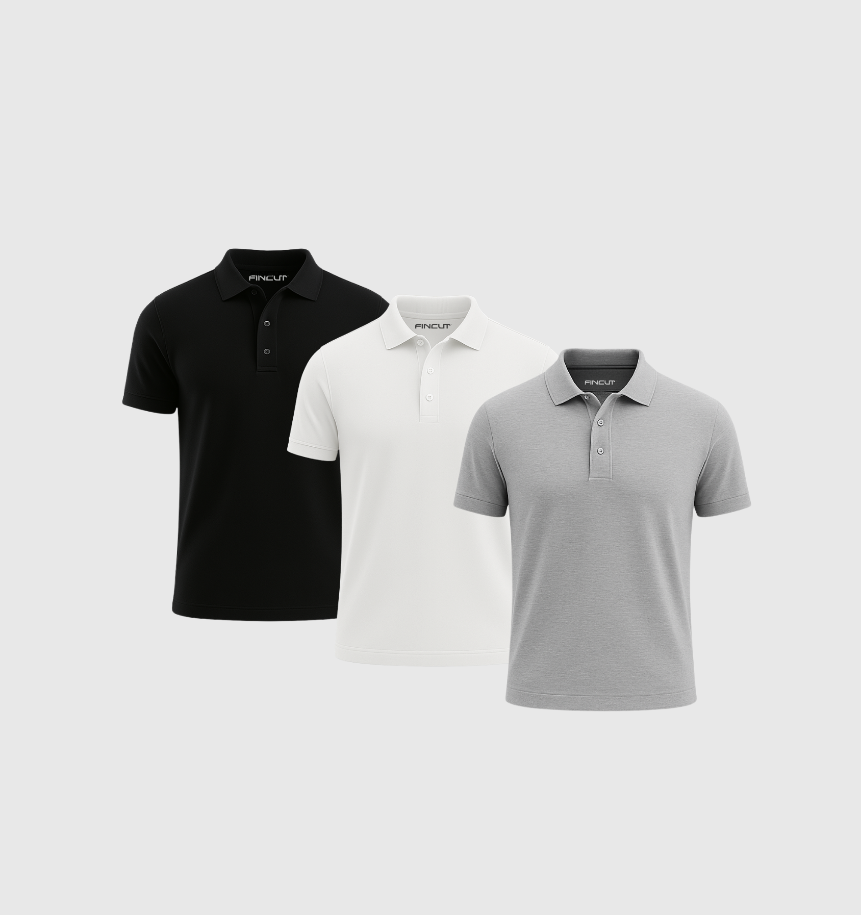 Pack of 3 Polo Shirts - Winter