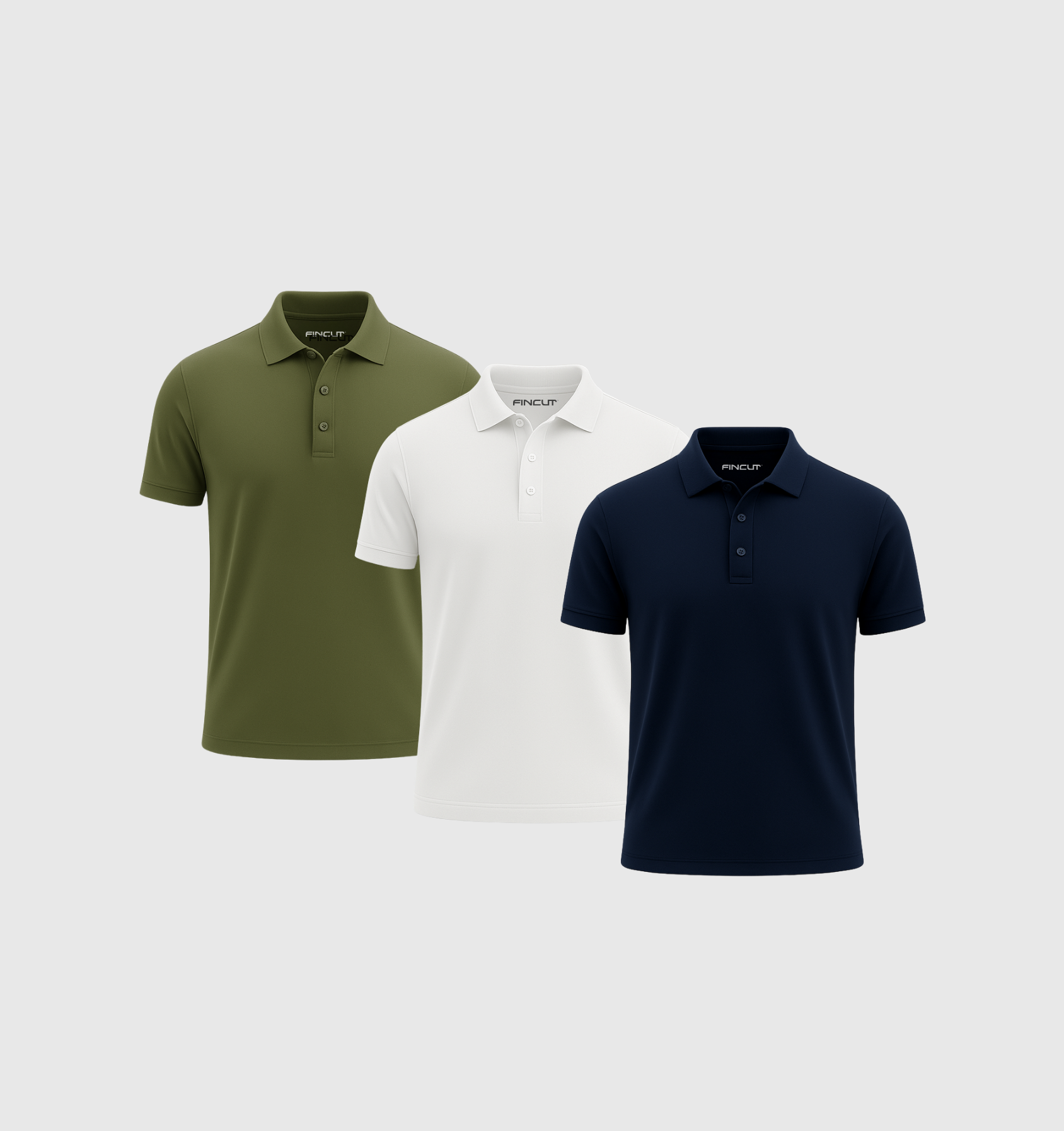 Pack of 3 Polo Shirts - Adventure