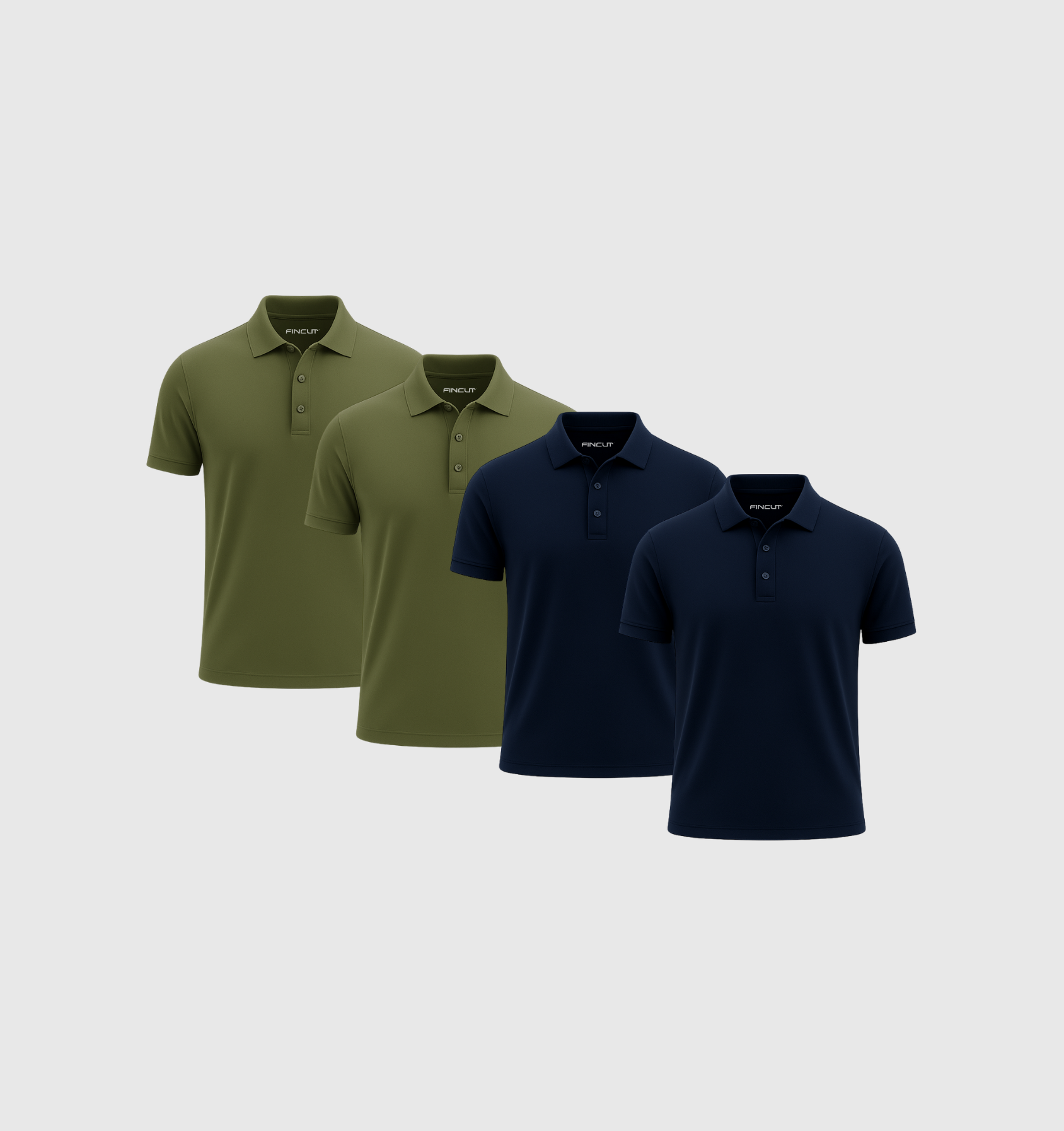 Pack of 4 Polo Shirts - Fall