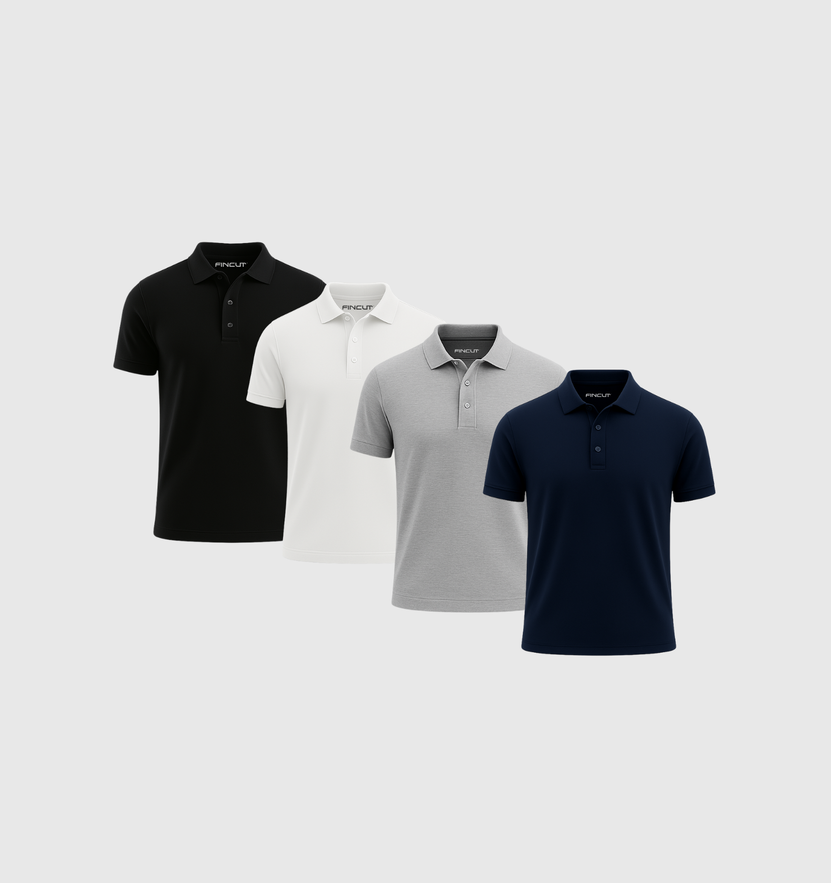 Pack of 4 Polo Shirts - Winter