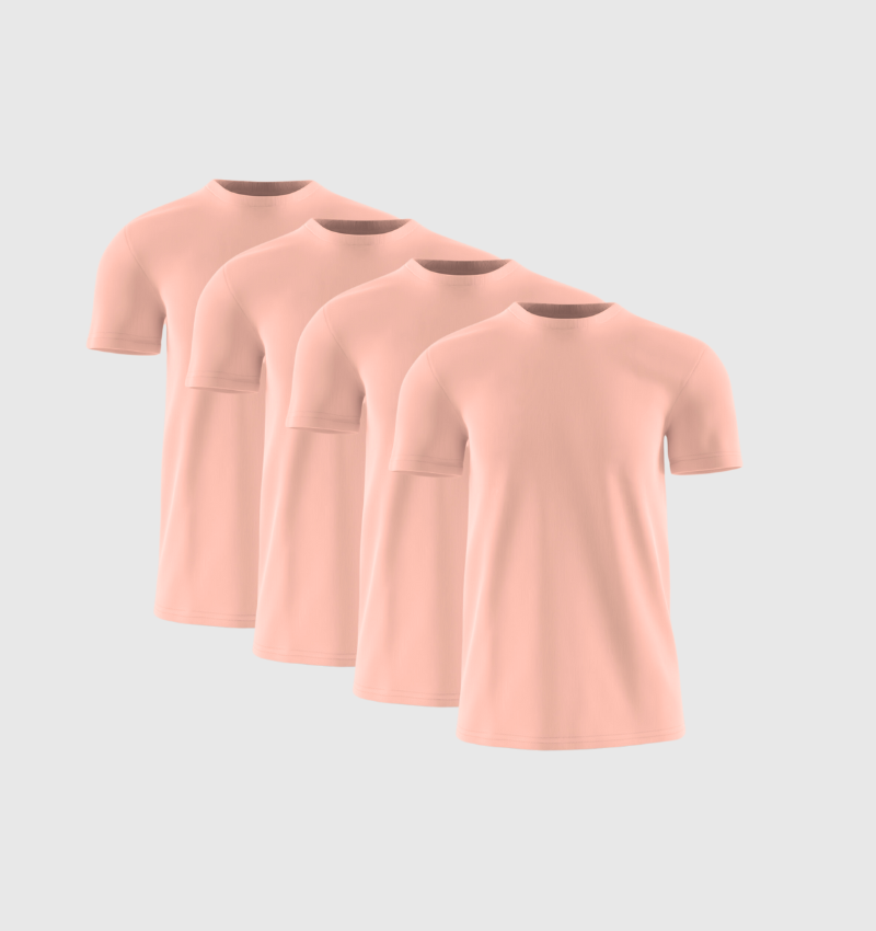 Pack of 4 – Salmon Pink
