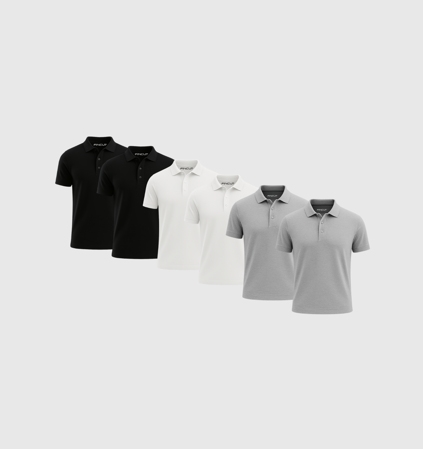 Pack of 6 Polo Shirts- Winter