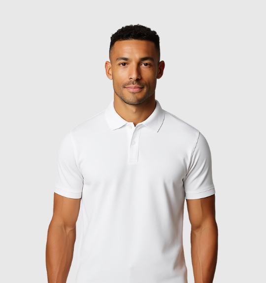 Pack of 4 Polo Shirts - White