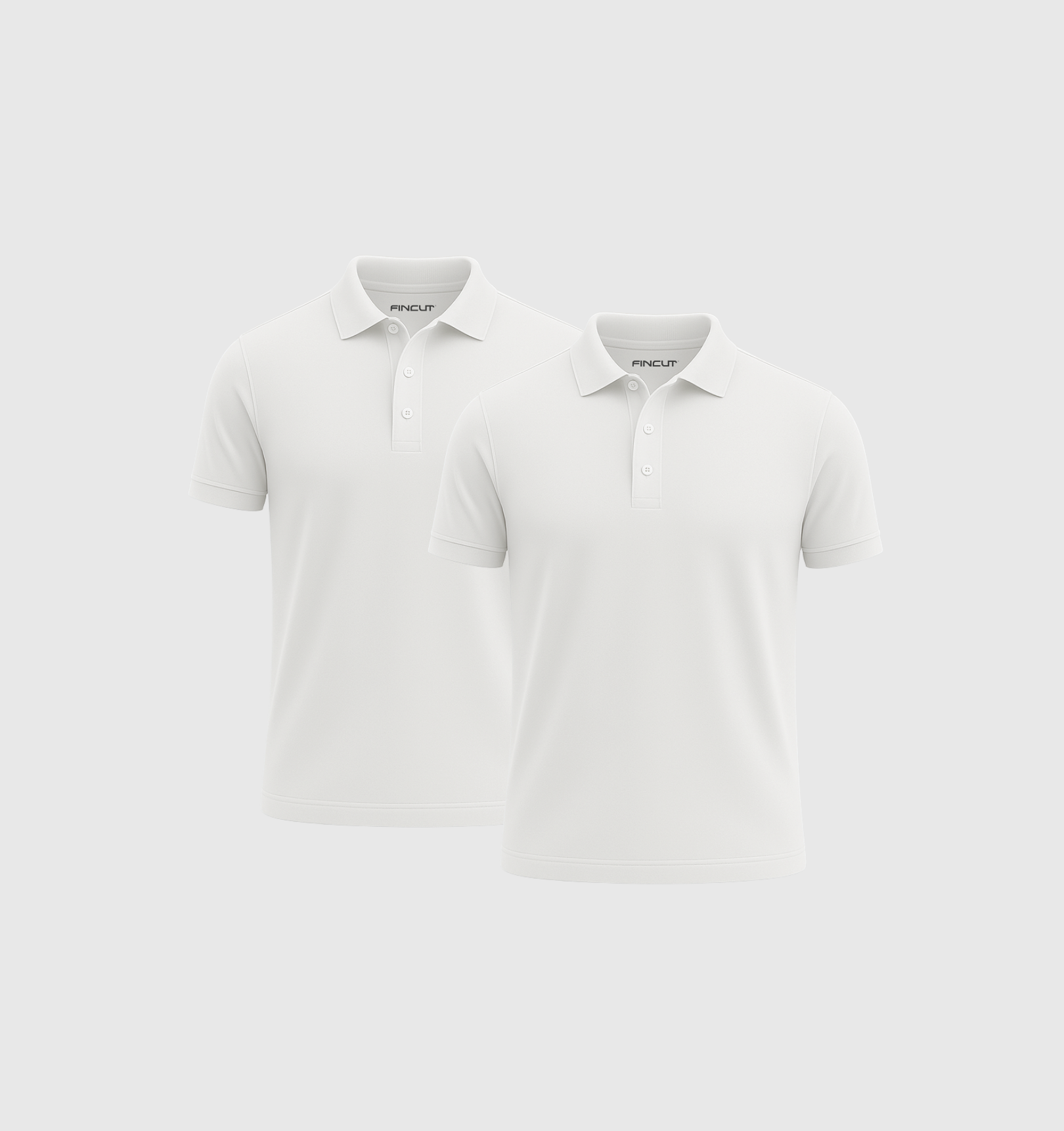 Pack of 2 Polo Shirts - White