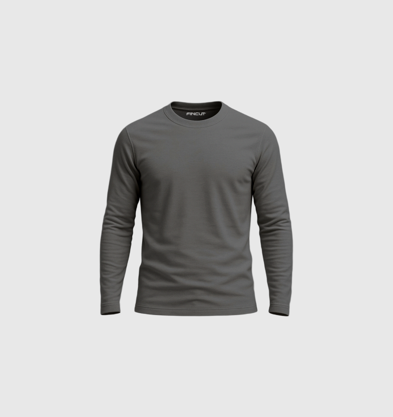 Long Sleeve Solo - Grey