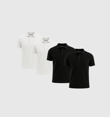 Pack of 4 Polo Shirts - Mix