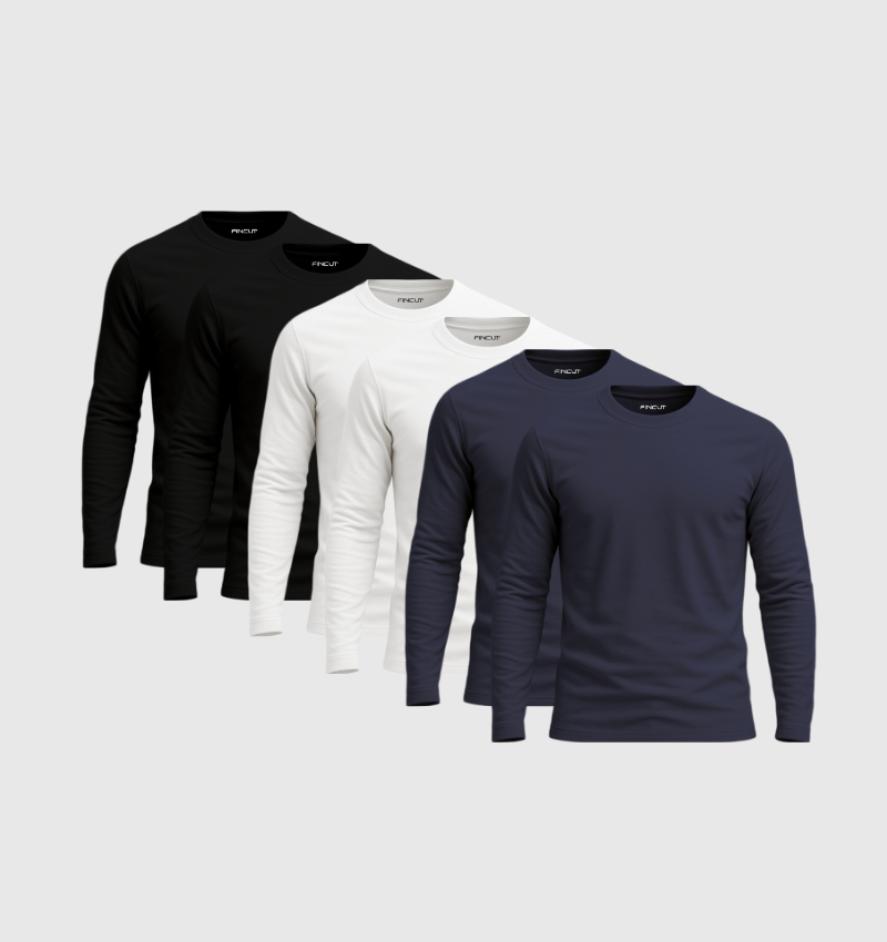 Pack of 6 Long Sleeves - Essential