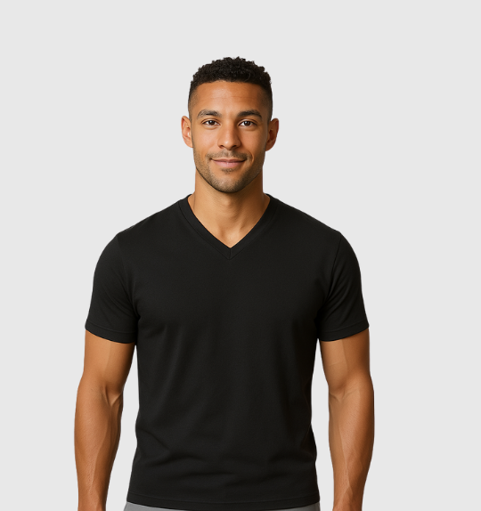 Pack of 4 V-necks - Mix