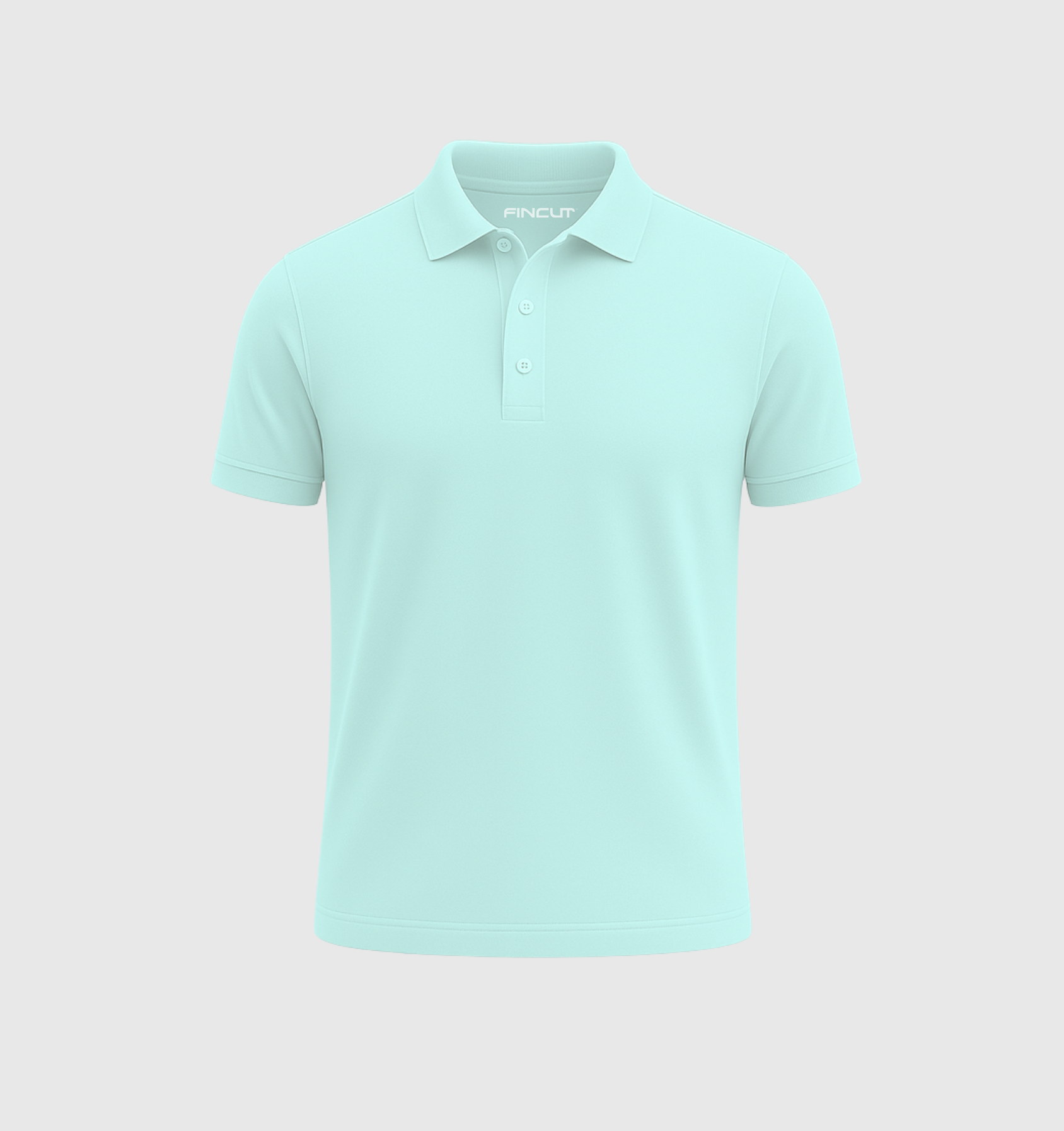 Polo T-shirt - Turquoise blue