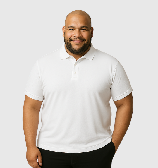 Pack of 9 Polo - White