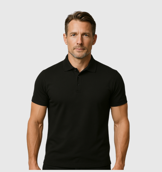 Pack of 3 Polo Shirts - Black