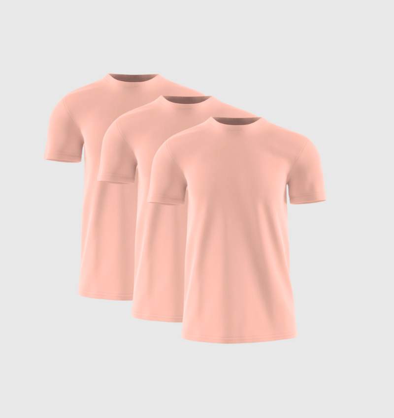Pack of 3 – Salmon Pink
