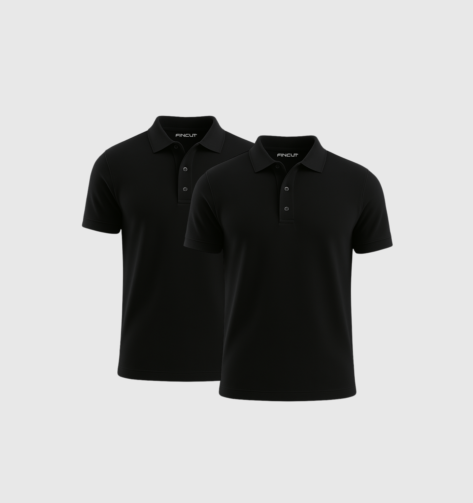 Pack of 2 Polo Shirts - Black