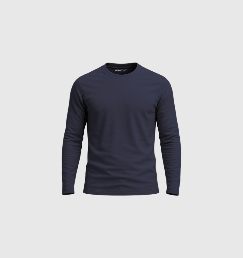 Long Sleeve Solo - Navy Blue