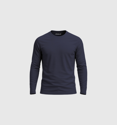 Long Sleeve Solo - Navy Blue