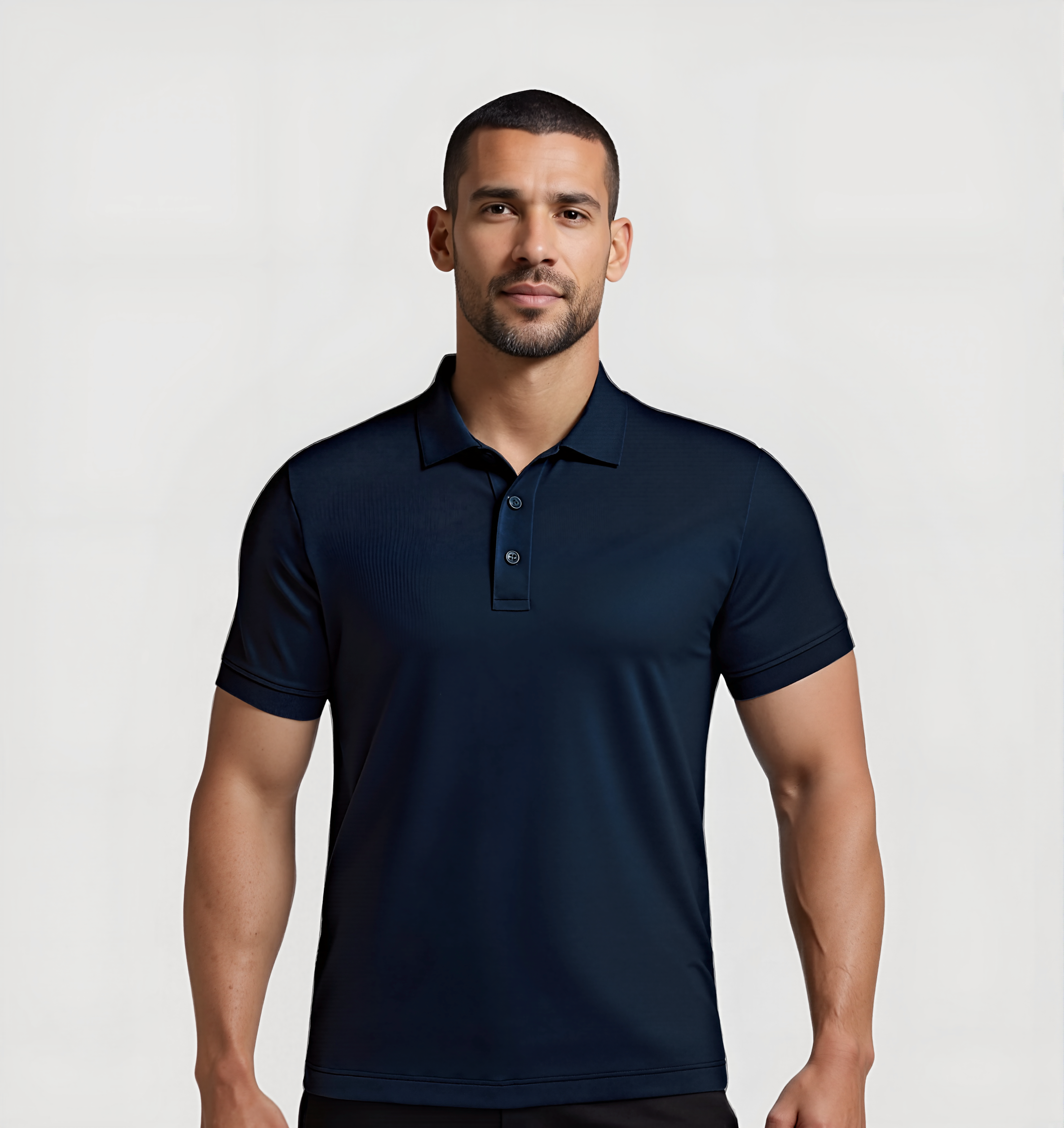Pack of 3 Polo Shirts - Navy blue